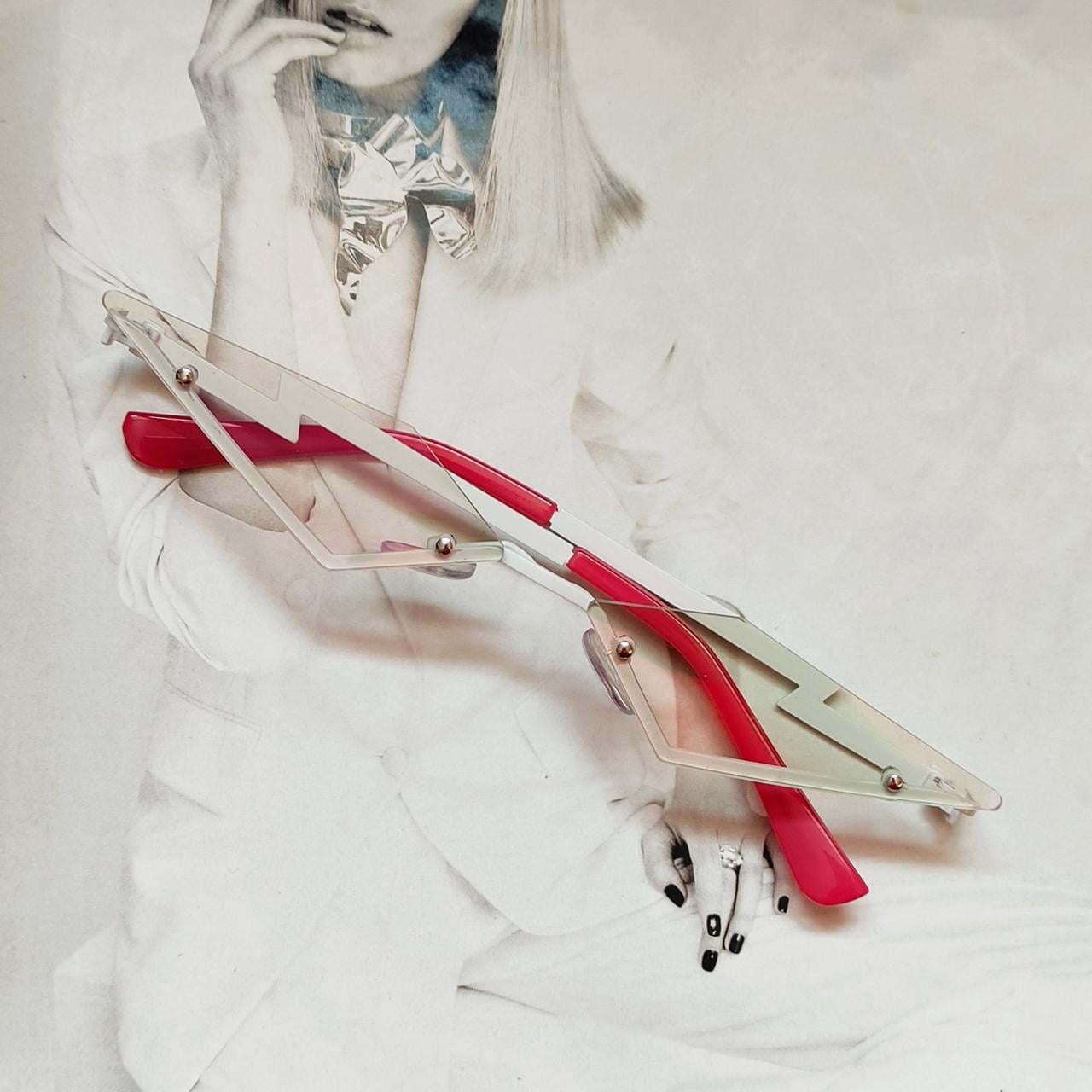 Очки молния Прозрачный