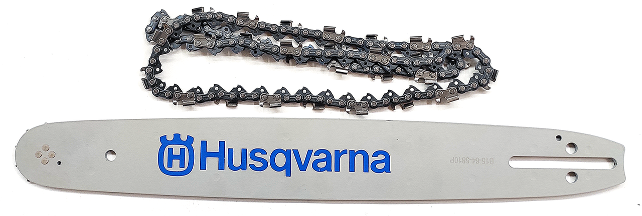 Комплект Husqvarna шина/цепь для бензопилы 38 см 64 звена 32 зубов 0,325 шаг 1,5 мм (1669564409) - фото 1