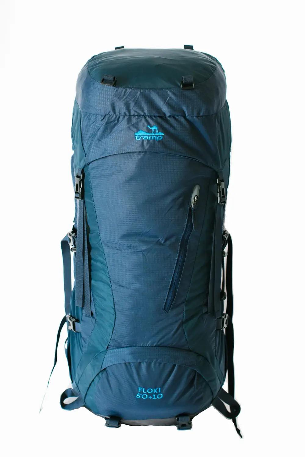 Рюкзак туристический Tramp Tramp Floki 50/10 л 63х27х25 см Синий (UTRP-046-blue)