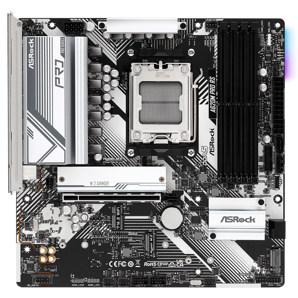 Материнська плата ASRock A620M PRO RS