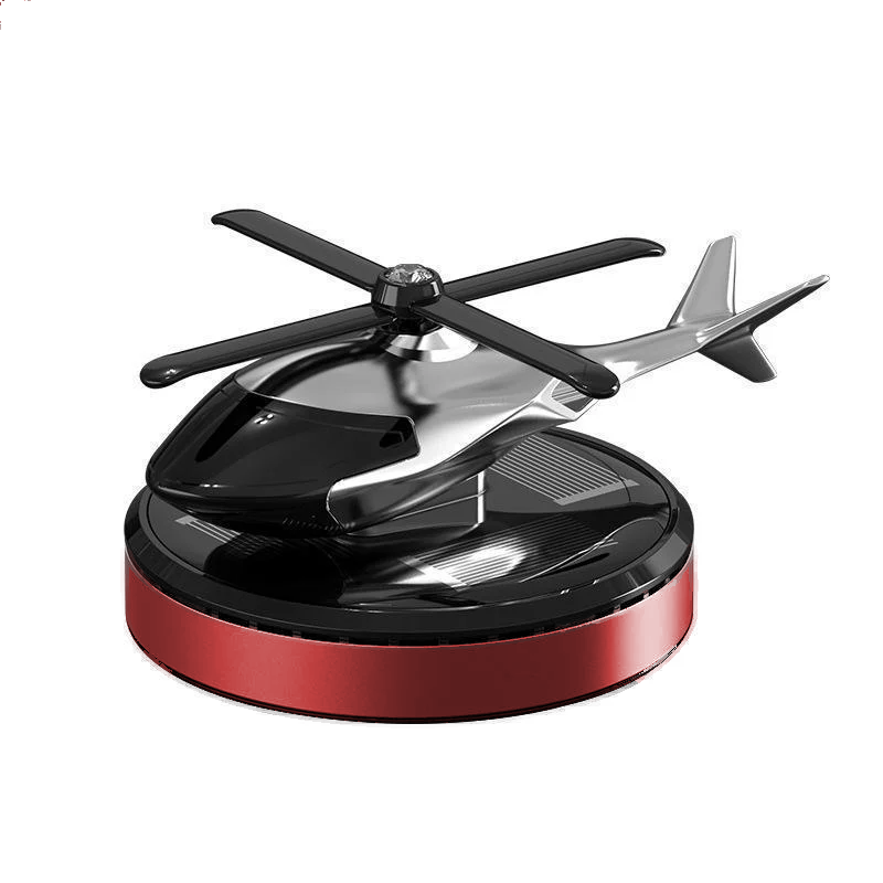 Ароматизатор автомобильный вертолет-пахун многоразовый Красный (А00011/R)