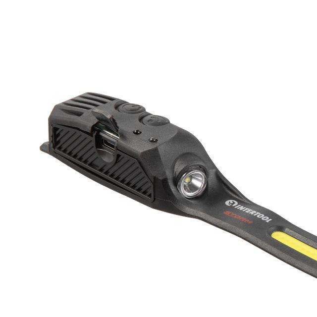 Ліхтар налобний акумуляторний/ 9 режимів роботи Storm Intertool (LB-0315) - фото 7