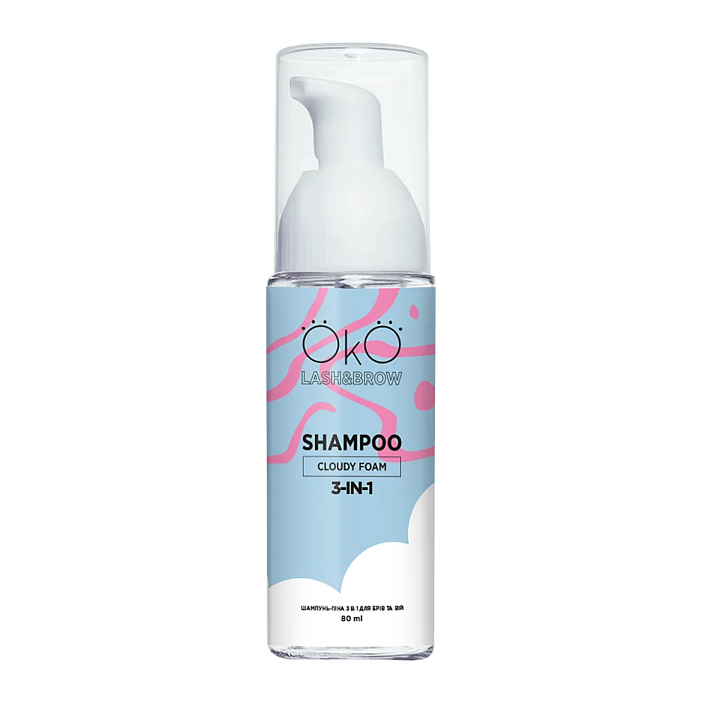 Шампунь-пена 3в1 OKO Shampoo Cloudy Foam 80 мл