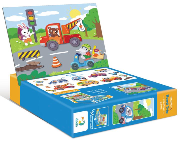 Магнітна гра DoDo Дорожні пригоди (200244) - фото 4 Магнітна гра DoDo Дорожні пригоди (200244) - фото 4