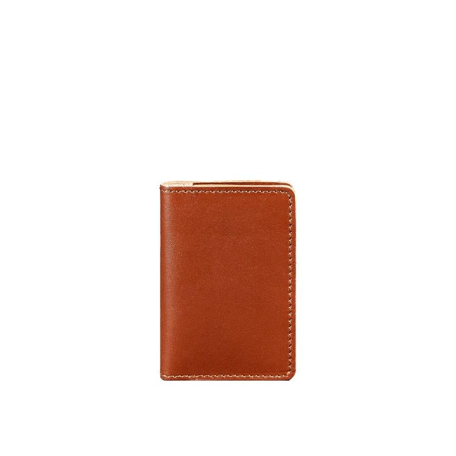 Кард-кейс кожаный 6.0 Светло-коричневый (A-026322)