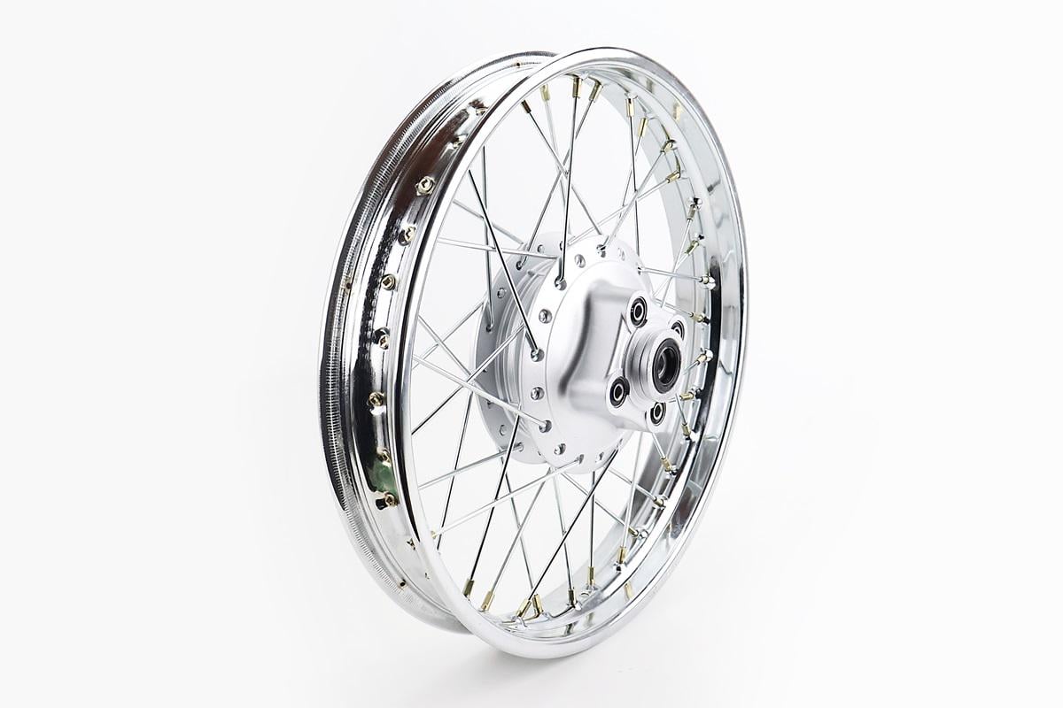 Колесо заднее спицированное к мотоциклу Viper-Zongshen 2,15-18 дисковый тормоз ось 15 мм (V200R)