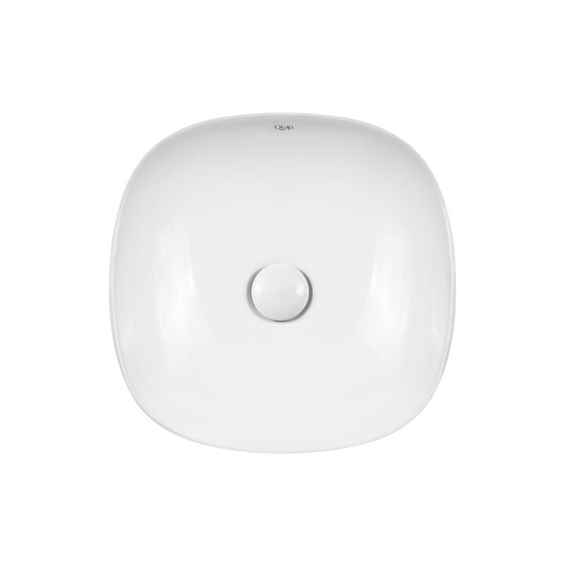 Раковина-чаша Q-tap Kolibri с донным клапаном White (QT10118037FW)