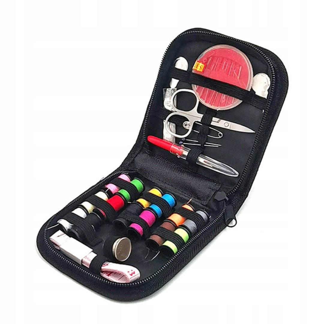 Набор для шитья в футляре Bodasan 12 нитей и инструментов (SK-1) Набор для шитья в футляре Bodasan 12 нитей и инструментов (SK-1)