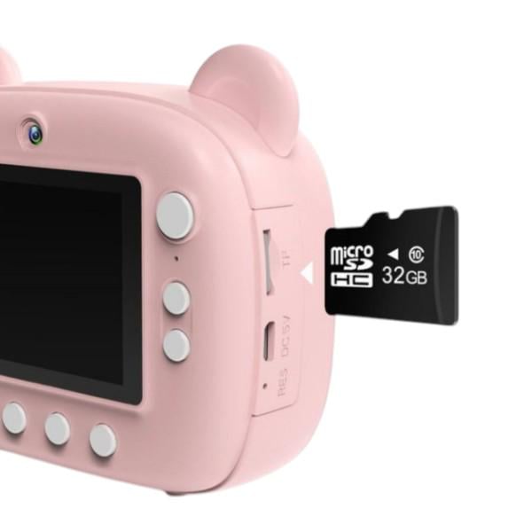 Фотоапарат дитячий з миттєвим друком Happy Day Рожевий - фото 6 Фотоапарат дитячий з миттєвим друком Happy Day Рожевий - фото 6