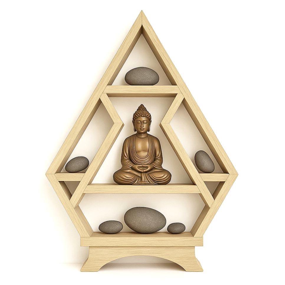 Алтарь для медитации из дерева Шакмана Бланже (ЛАТ-004401)