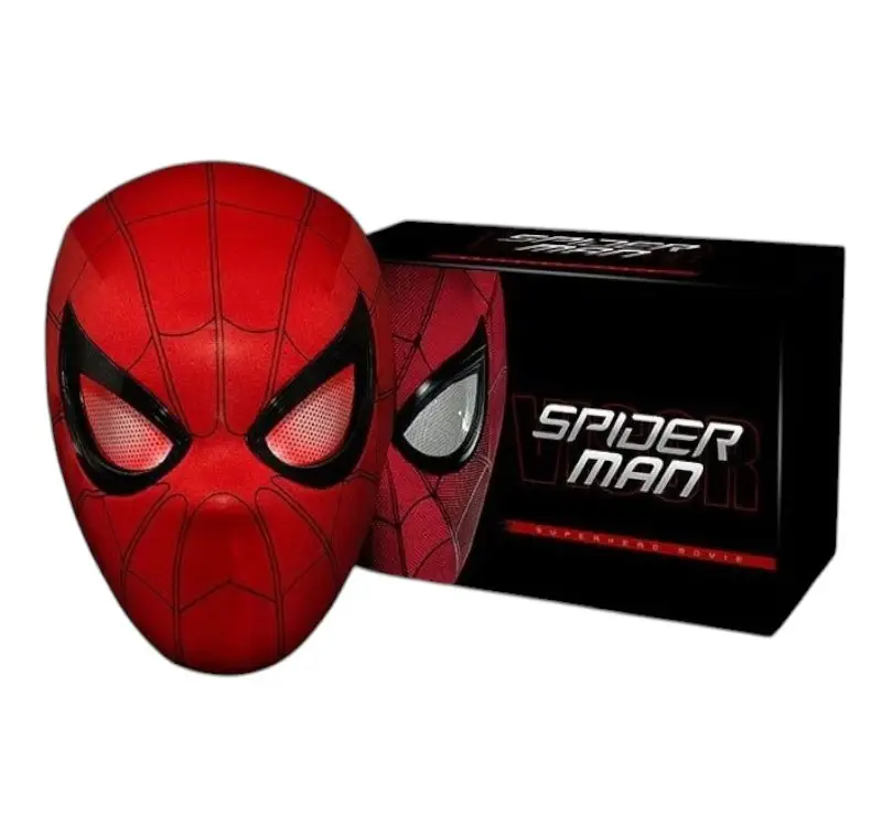 Маска карнавальная детская Человек-Паук с аккумулятором и подсветкой глаза открывающиеся и светящиеся (30101180) - фото 2 Маска карнавальная детская Человек-Паук с аккумулятором и подсветкой глаза открывающиеся и светящиеся (30101180) - фото 2