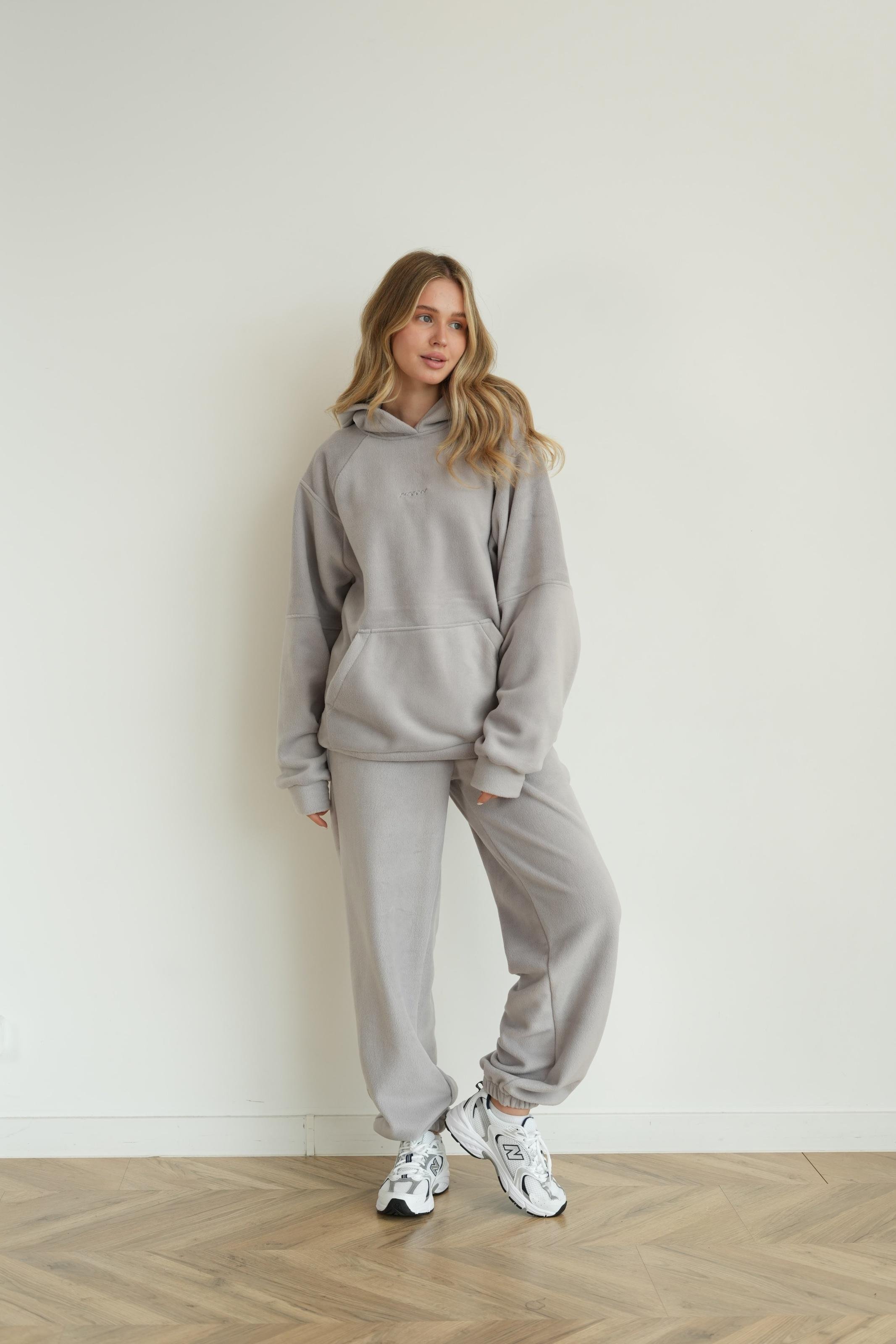 Костюм флісовий BASE XL/2XL Світло-сірий (10204XLXXL) - фото 2 Костюм флісовий BASE XL/2XL Світло-сірий (10204XLXXL) - фото 2