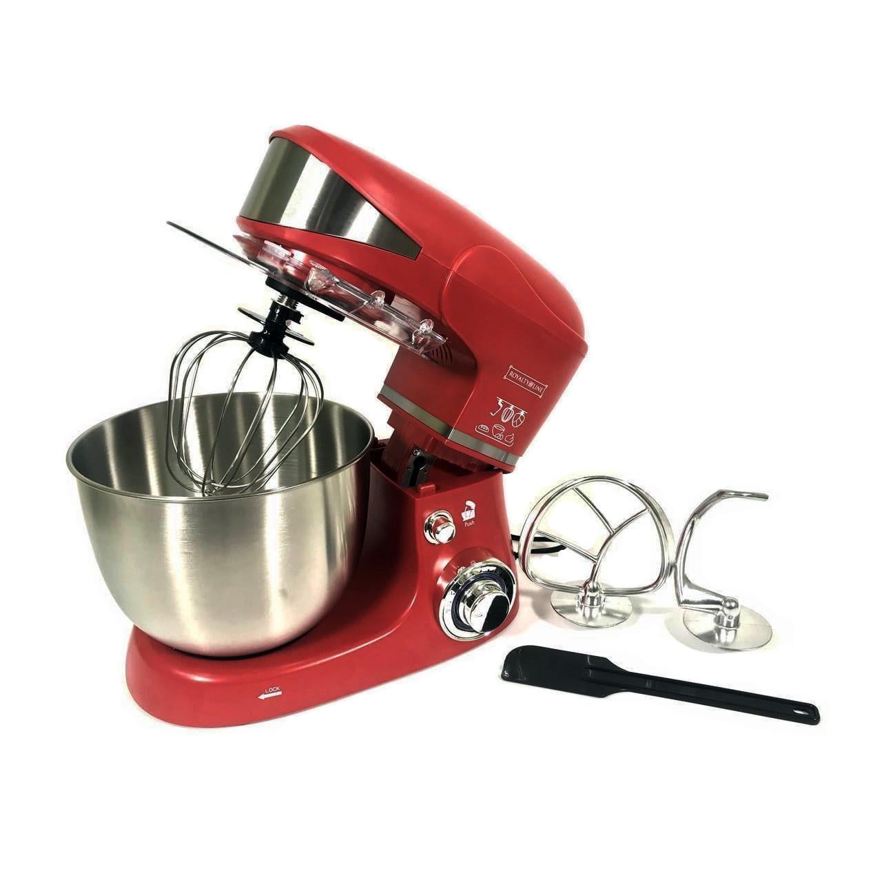 Тестомес планетарный Royalty Line PKM-1600 red (iz13343)