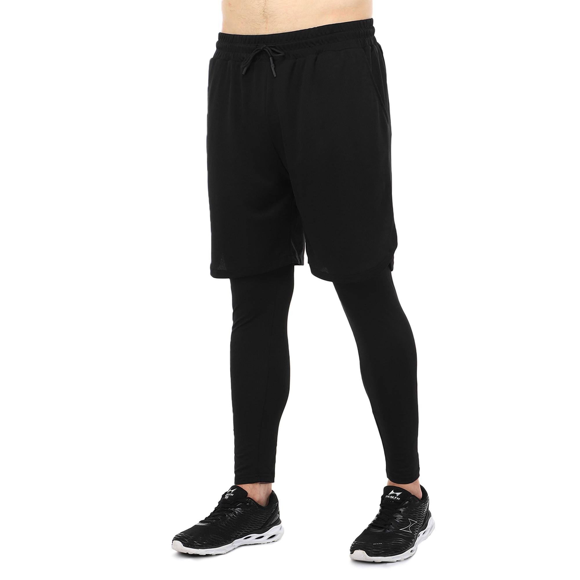 Тайтси компресійні з шортами DOMINO 101330 2в1 S Чорний (AN009961)