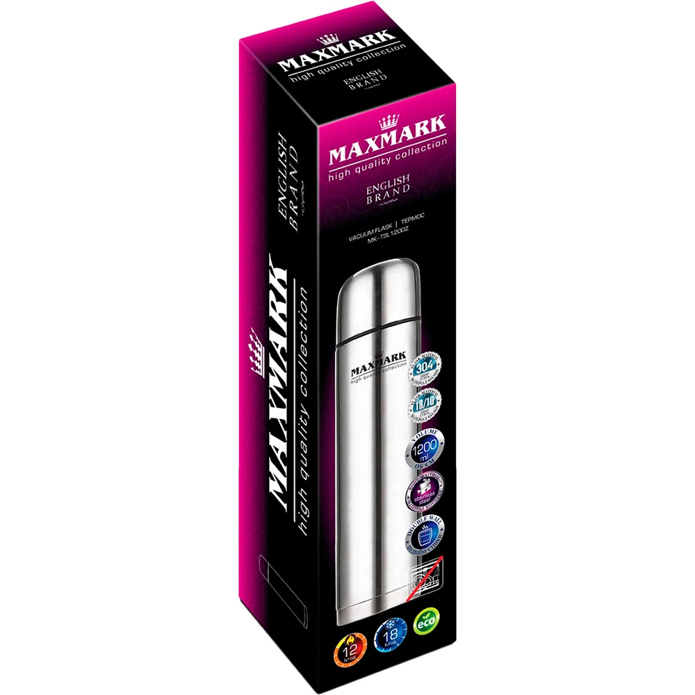 Термос Maxmark MK-TSL1200Z 1,2 л (32460) - фото 2 Термос Maxmark MK-TSL1200Z 1,2 л (32460) - фото 2