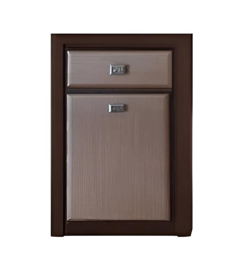 Комод в гостиную Гербор Коэн МДФ KOM1D1S Венге магия/Штрокс темный (GRB-1130)