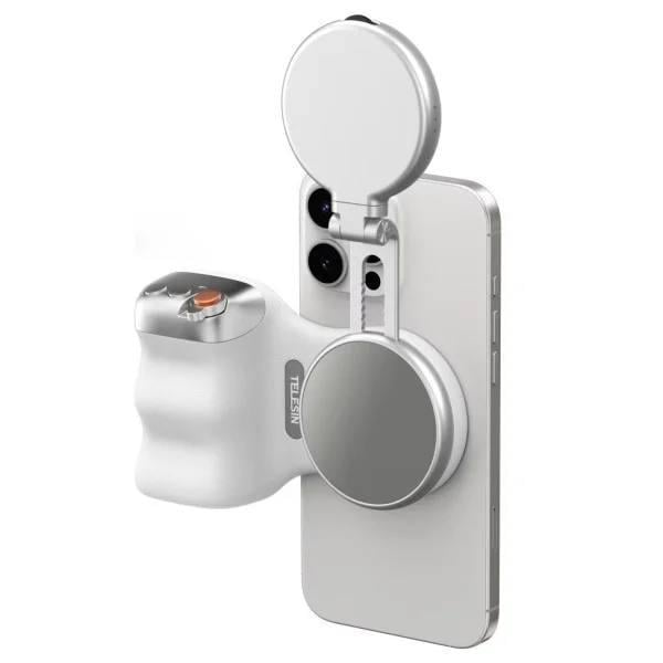 Держатель магнитный MagSafe с Bluetooth пультом и LED зеркалом стабилизатор 360° для смартфонов iPhone/Android Держатель магнитный MagSafe с Bluetooth пультом и LED зеркалом стабилизатор 360° для смартфонов iPhone/Android