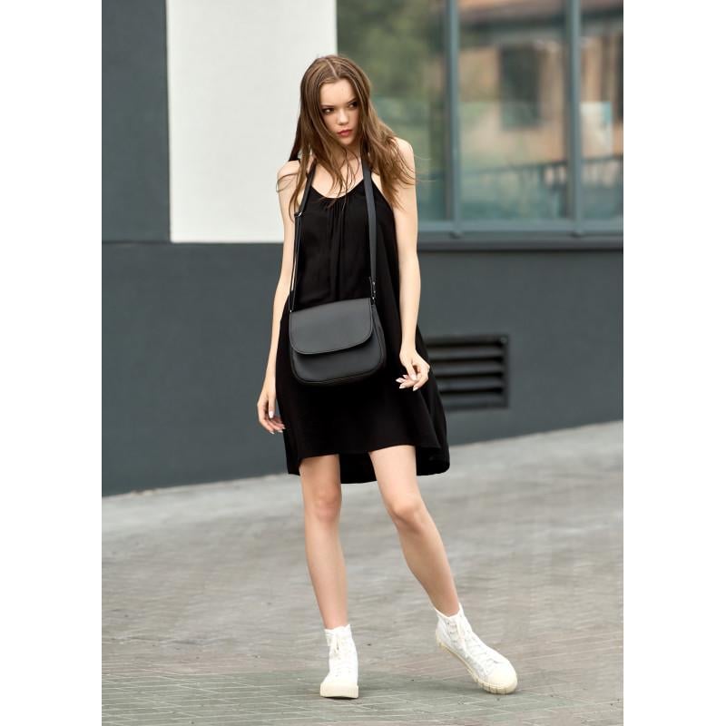 Сумка Кросбоді Rose MZNb 20x24x7 см Чорний - фото 4