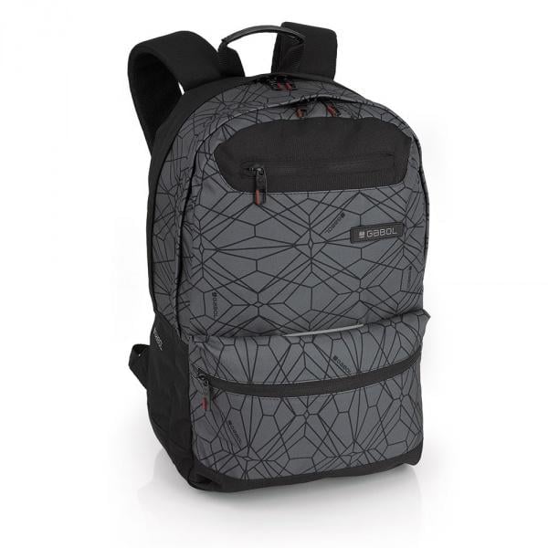 Рюкзак городской Gabol Grid 24 Black (221297)