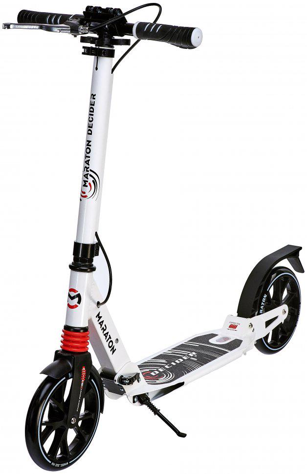 Самокат двухколесный складной Marathon Decider Белый