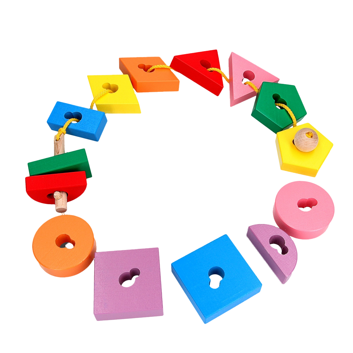 Игрушка-шнуровка Ключик детская развивающая (610)