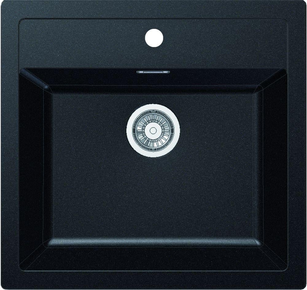 Мойка для кухни Franke Sirius SID 610-50 из тектонайта Черный (143.0691.533) - фото 1