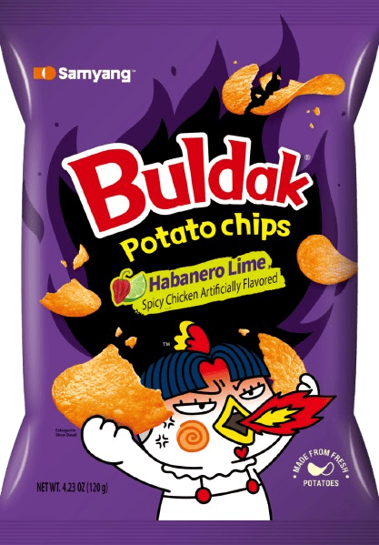 Чипси Samyang Buldak Potato Chips Habanero Lime Flavor 120 г (2797915339) Чипси Samyang Buldak Potato Chips Habanero Lime Flavor 120 г (2797915339)