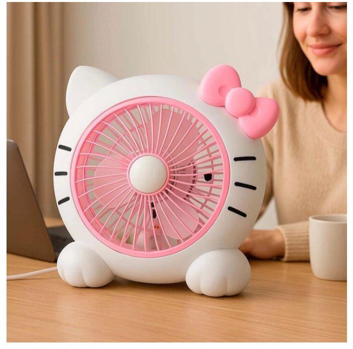 Вентилятор Atlanfa F2552 HELLO KITTY - фото 5