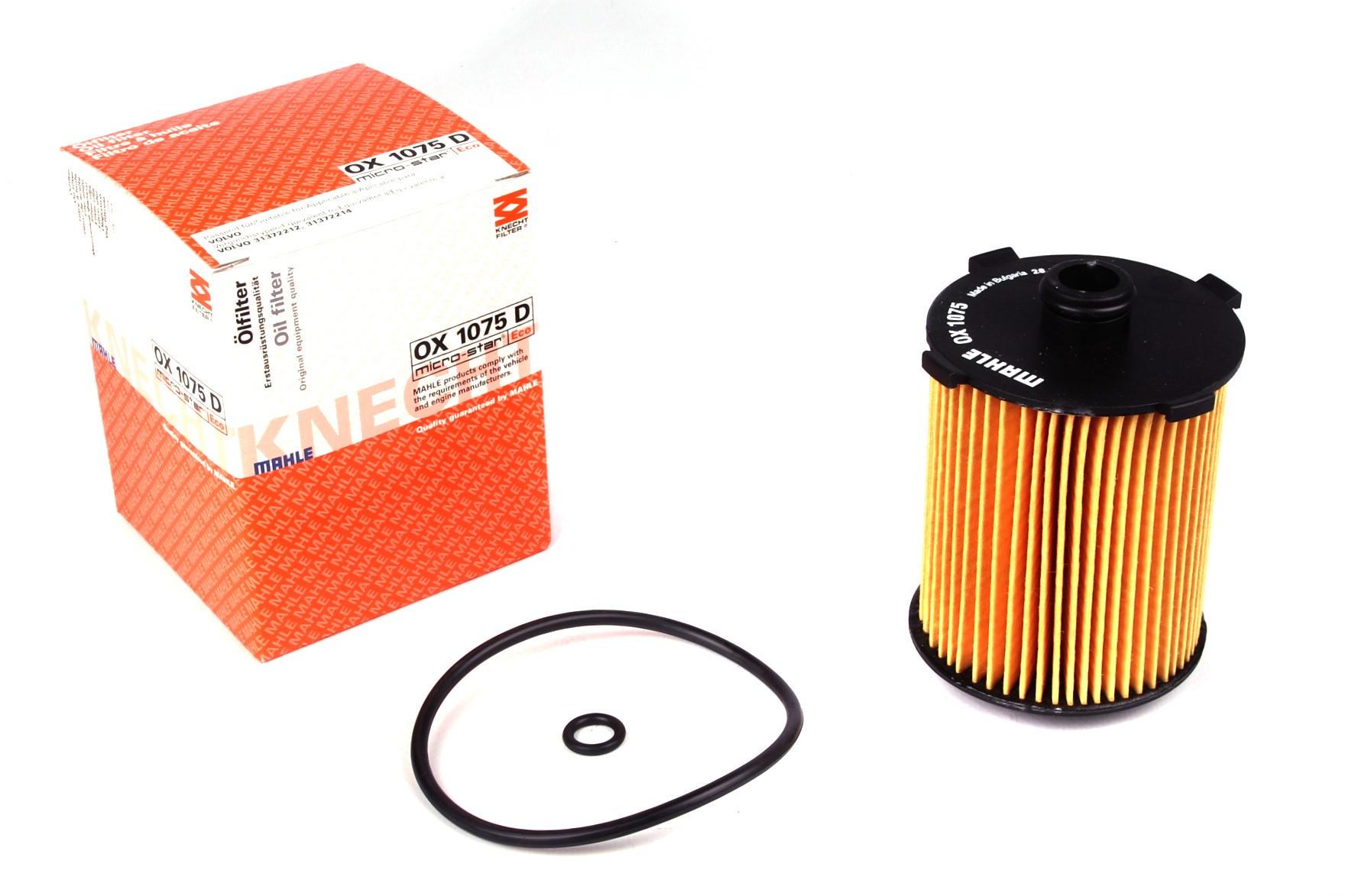 Фильтр масляный KNECHT для Volvo XC 90 II D4 15- (OX 1075D)