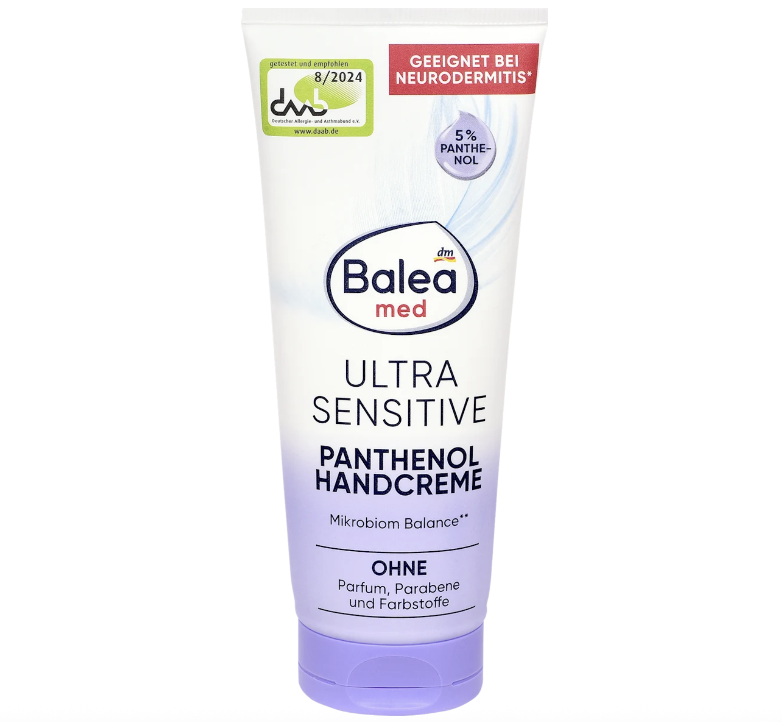 Крем для рук Balea Med Ultra Sensitive с пантенолом для чувствительной кожи 100 мл
