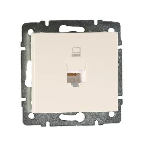 Розетка РС Rain 703-0388-139 Кремовий