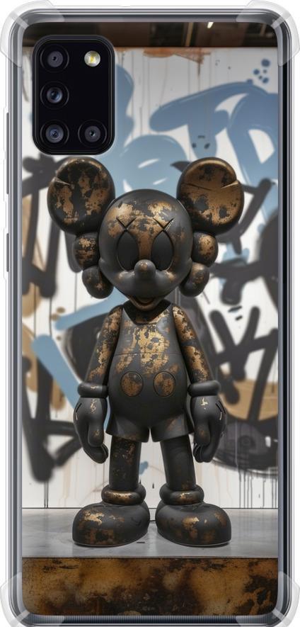 Чехол на Samsung Galaxy A31 A315F Bronze kaws v2 (6098sp-1908-42517)