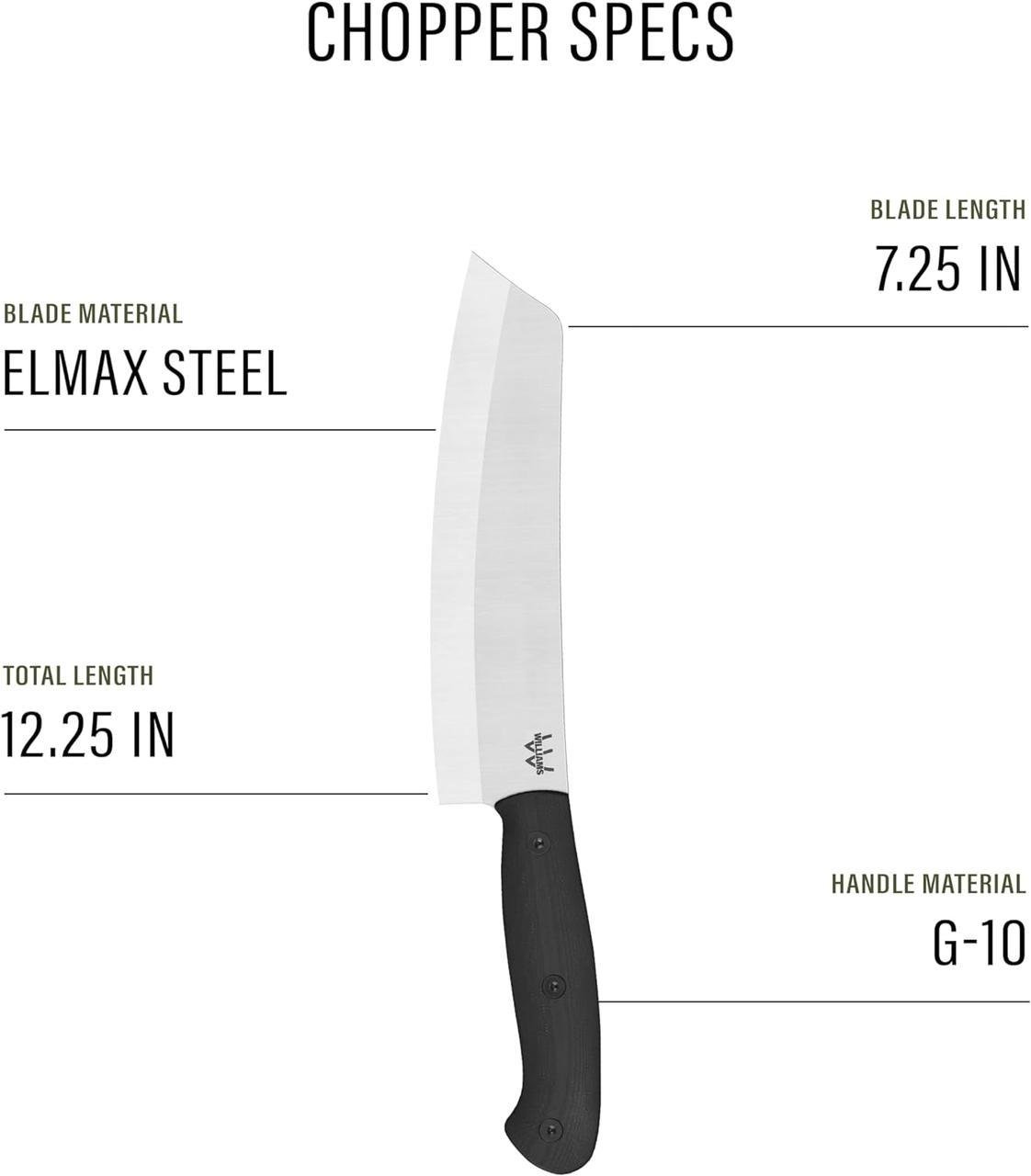 Ніж для м'яса та овочів Williams з ергономічною ручкою та рукавом з кайдекса - фото 2 Ніж для м'яса та овочів Williams з ергономічною ручкою та рукавом з кайдекса - фото 2