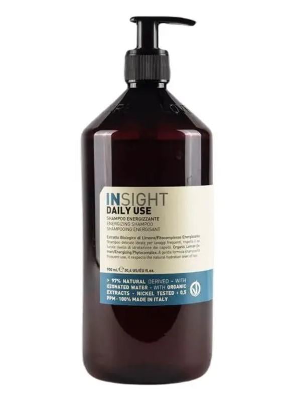 Шампунь энергетический Insight Daily Use Energizing Shampoo 900 мл (8029352353390) - фото 1 Шампунь энергетический Insight Daily Use Energizing Shampoo 900 мл (8029352353390) - фото 1