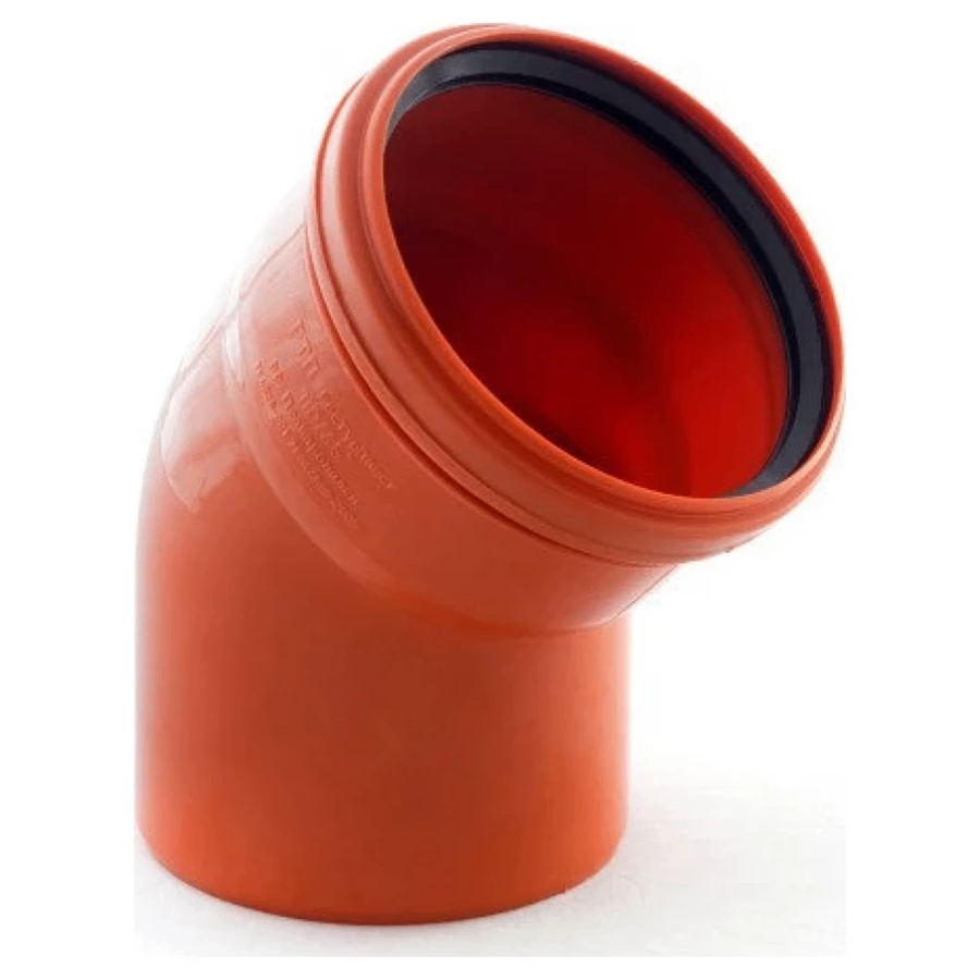 Колено наружной канализации Valrom KompactKit 250 мм 45° (CF345250000)