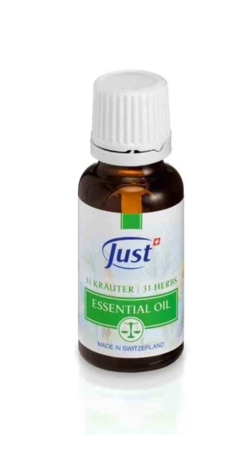 Композиция эфирных масел JUST 31 HERBS/31 ТРАВА при вирусных и простудных заболеваниях 20 мл