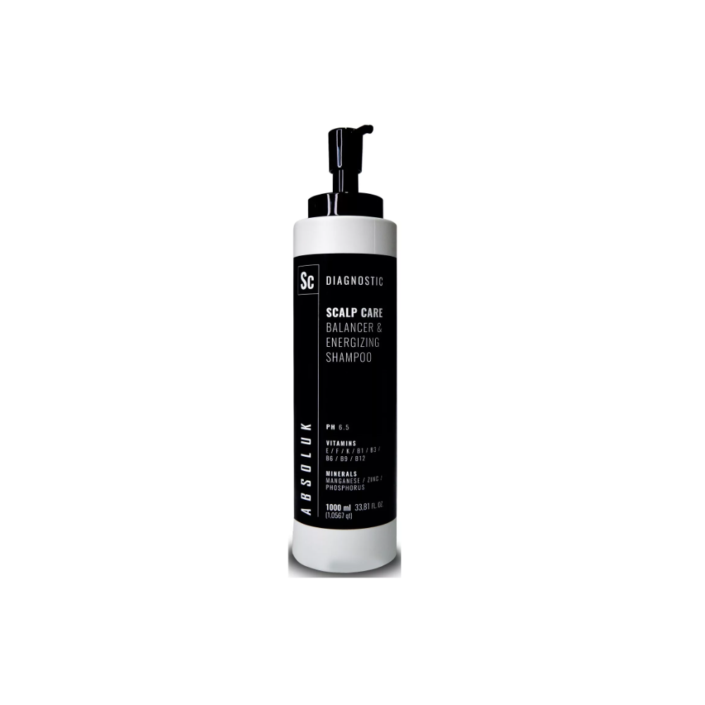 Шампунь для догляду за шкірою голови ABSOLUK Diagnostic Scalp Care Balancer & Energizing Shampoo 1 л