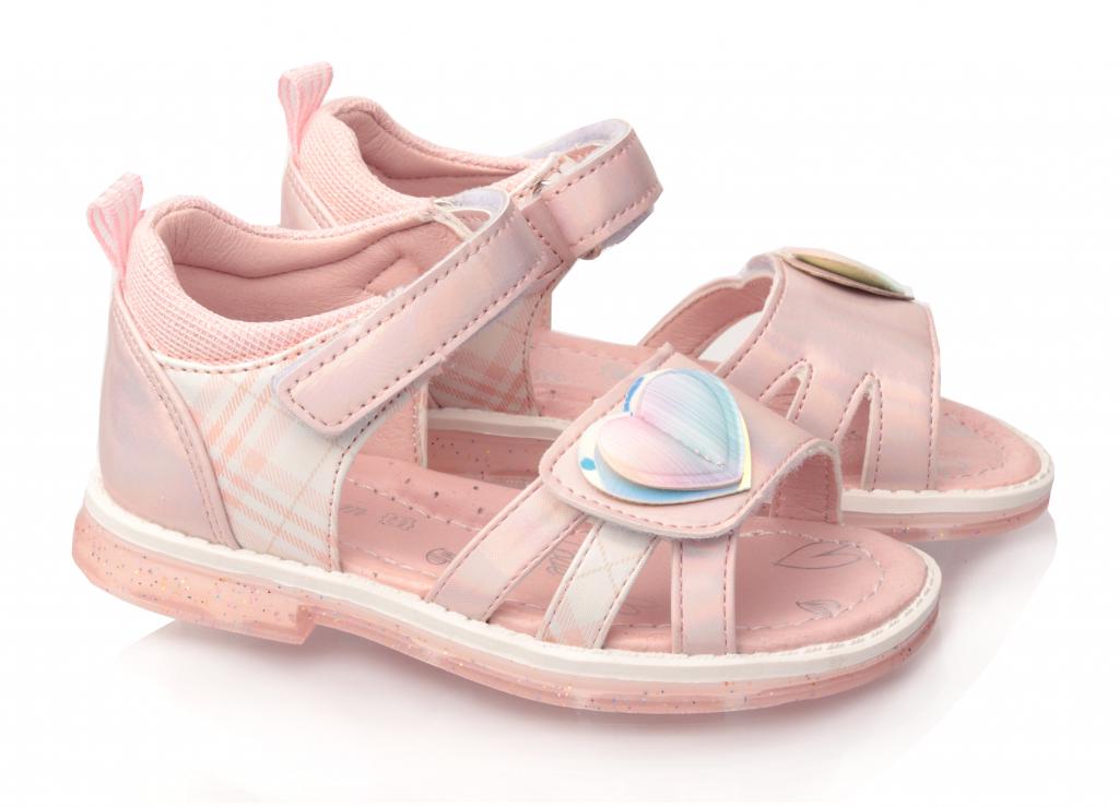 Cандали для девочек 10053 р. 24 Розовый