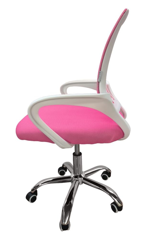 Кресло офисное Bonro 619 Бело-розовый (42400019) - фото 9