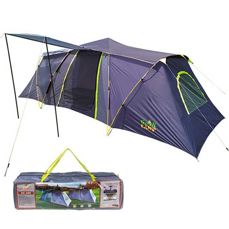 Палатка автоматическая 6-местная GreenCamp GC920 самораскладная Серый (GC920)