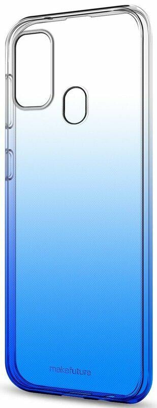 Чехол MakeFuture Gradient (Clear TPU) Blue MCG-SM21BL для Samsung M21