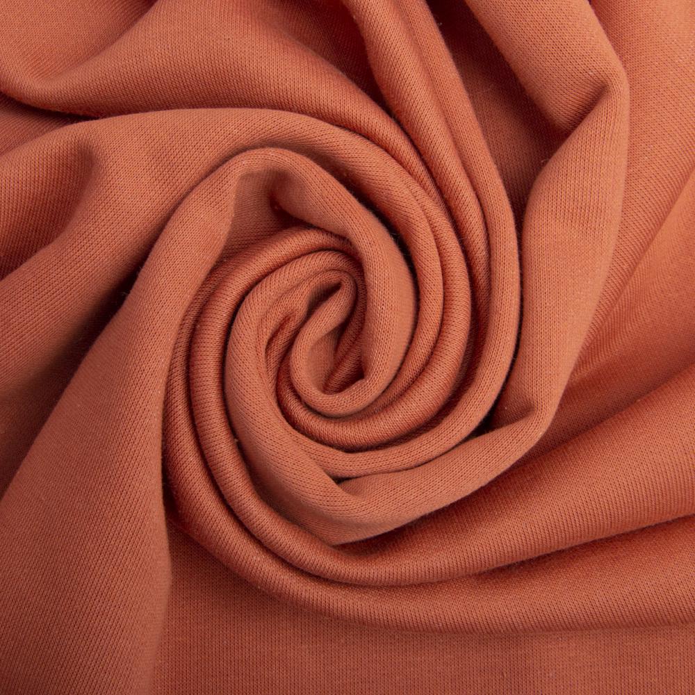 Ткань трикотаж трьохнитка Сезон Корица (23512)