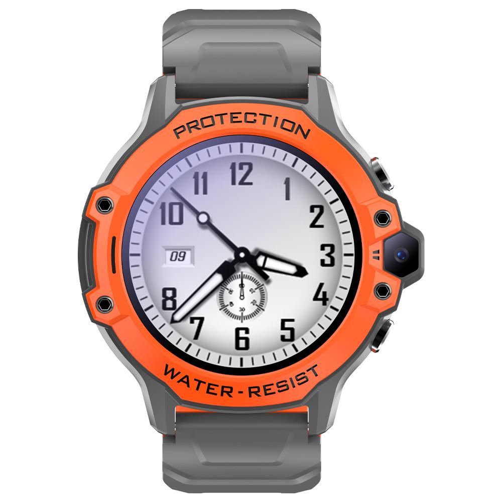 Смарт-часы детские K55H с GPS/SIM-картой/камерой/видеозвонком и кнопкой SOS Orange (123596543)