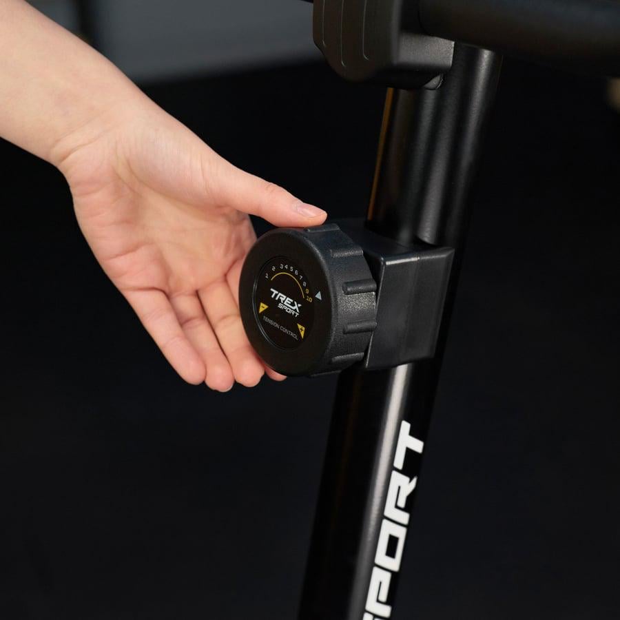 Велотренажер TREX Sport TX-350MB RIZE магнітний Синій (4945) - фото 8