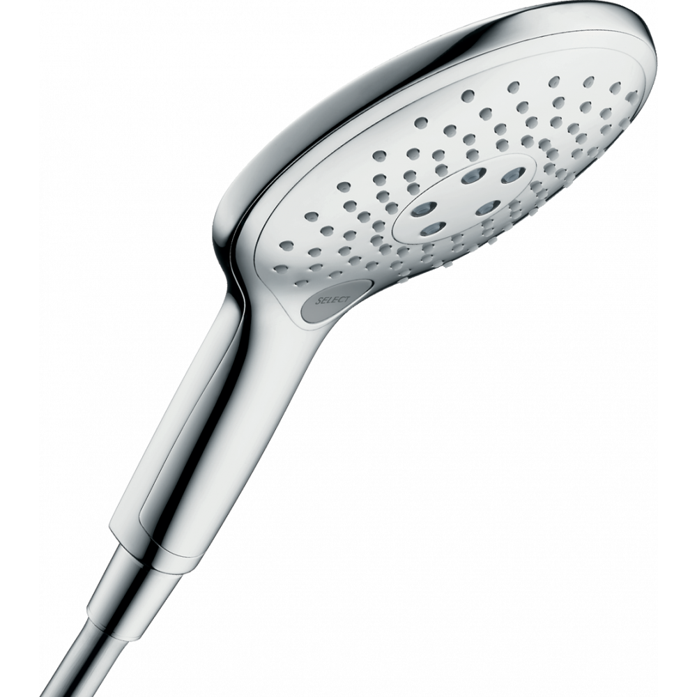 Душевая лейка Hansgrohe RAINDANCE SELECT 28587000 с кнопкой 150 мм Хром (96089)