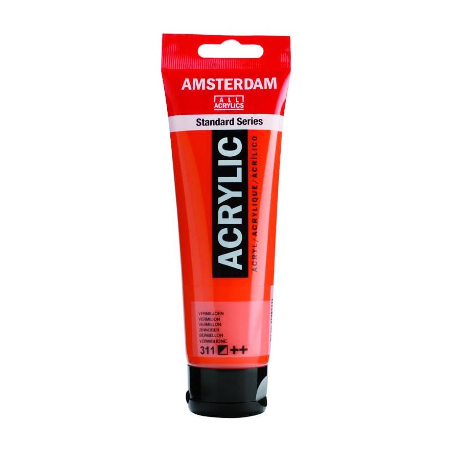 Краска акриловая AMSTERDAM Royal Talens 17093112 3 шт. 120 мл 311 Киноварь (8712079268084)