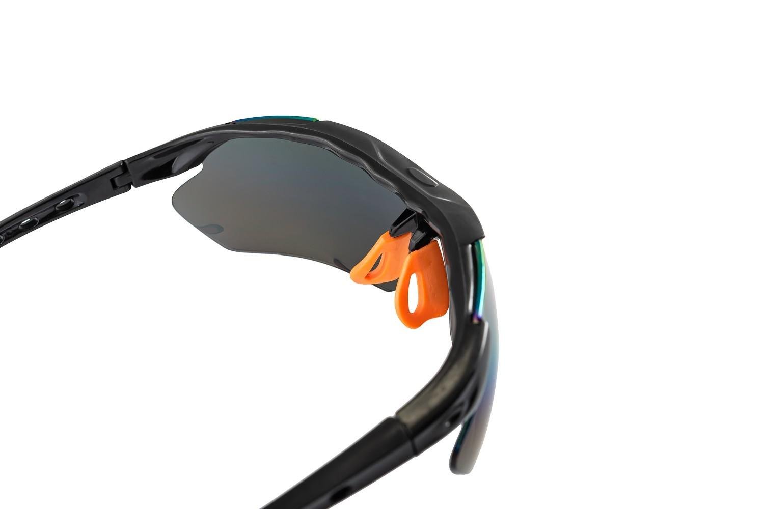 Окуляри відкриті Mastertool Sportline Revo панорамна лінза напівоправа захист від подряпин Anti-Scratch протиковзкі дужки (82-0009) - фото 3 Окуляри відкриті Mastertool Sportline Revo панорамна лінза напівоправа захист від подряпин Anti-Scratch протиковзкі дужки (82-0009) - фото 3