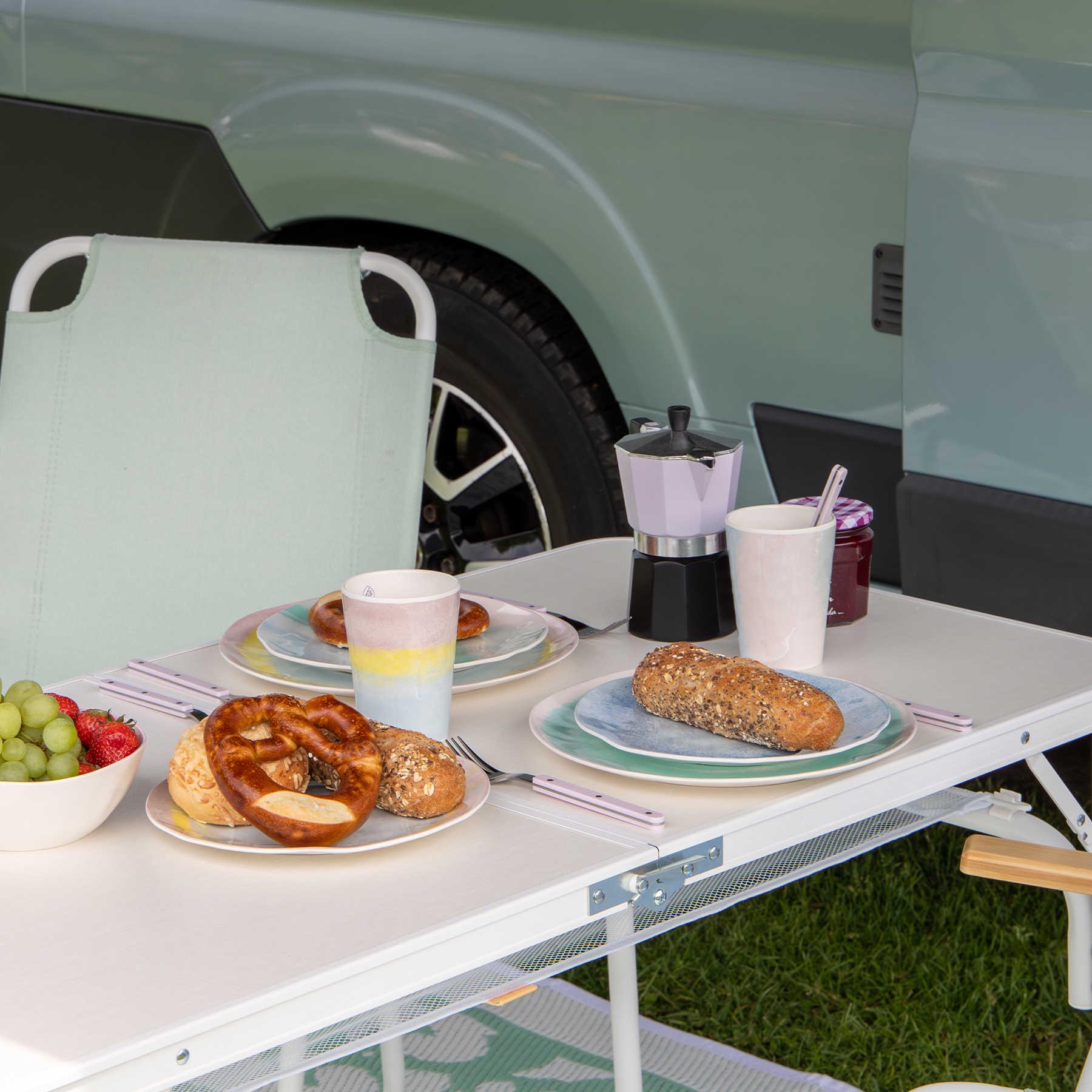 Туристический стол Bo-Camp Garland 120x60 см Pastel Yvoire (1404242) - фото 13