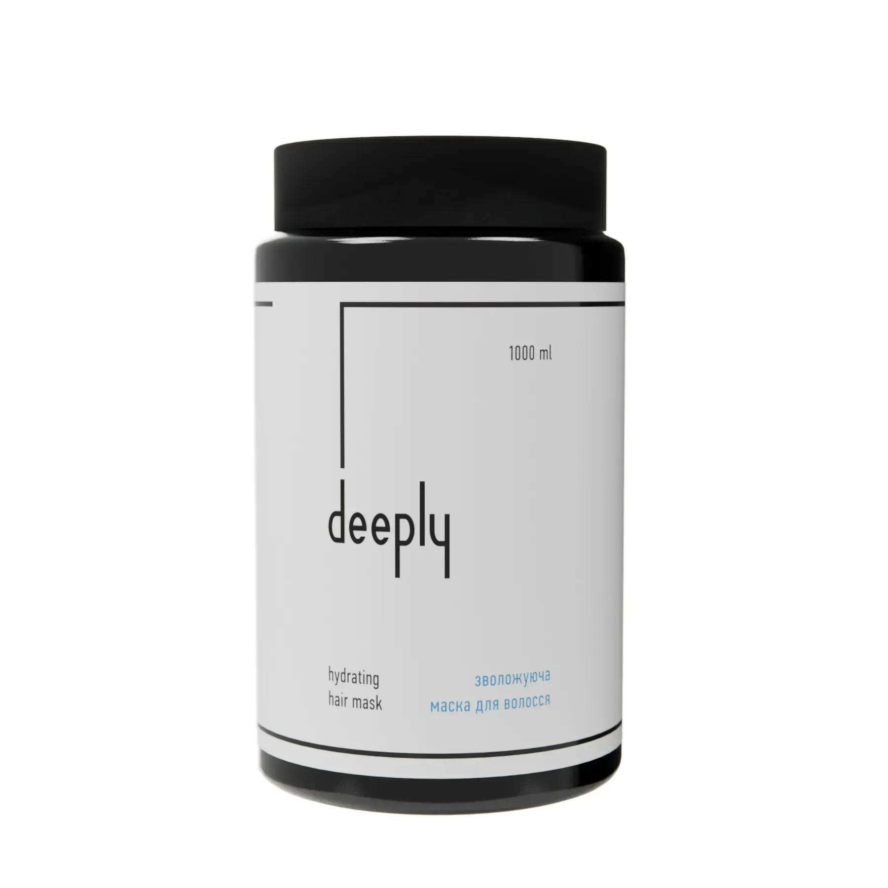 Маска зволожуюча deeply hydrating hair mask 1000 мл (Т000605)