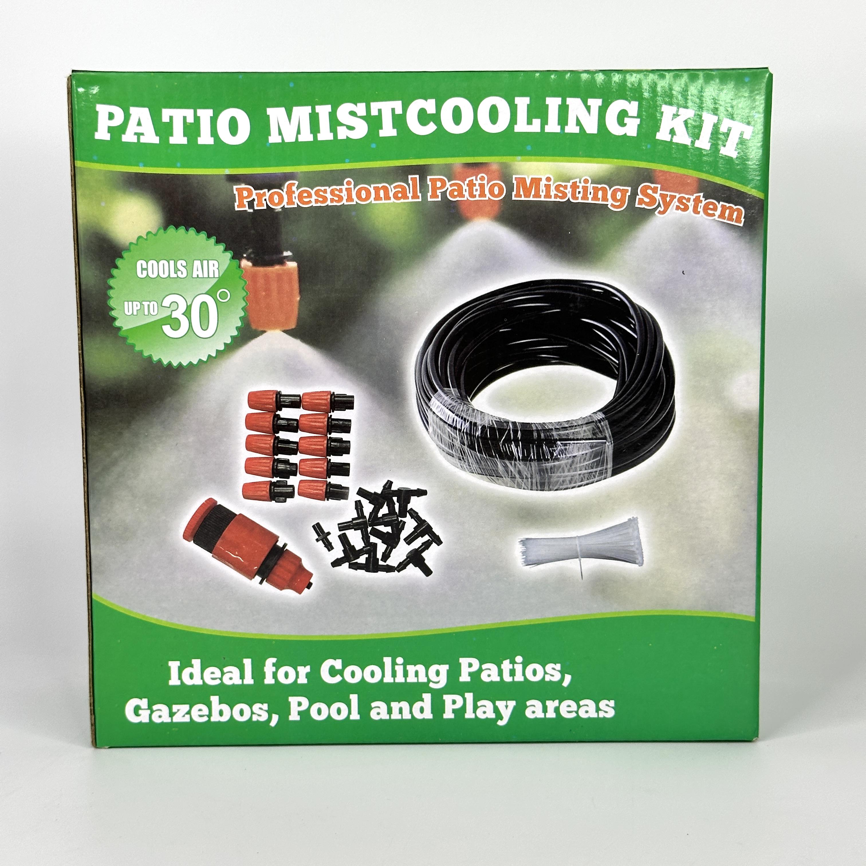 Туманообразователь Patio Mistcooling Kit оросительная система Черный (PM-164) - фото 10 Туманообразователь Patio Mistcooling Kit оросительная система Черный (PM-164) - фото 10